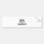 Queen of Meteorology Bumper Stickers
