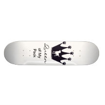 Queen of My Pack Custom Skate Board