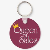 Queen of Sales keychains by deencreative Queen of Sales keychains