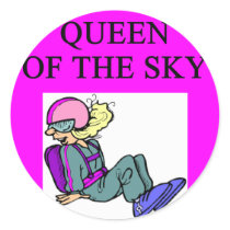queen of skydiving sky diver stickers by jimhartley queen of skydiving sky diver stickers