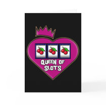 QUEEN OF SLOTS CARD
