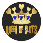 QUEEN OF SLOTS stickers