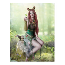Queen of Spring Postcard postcards