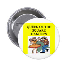 queen of square dancing pin