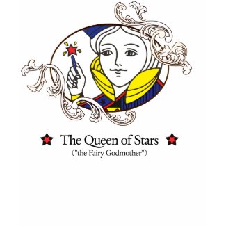 Queen of Stars (light colors) shirt