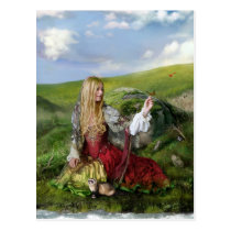 Queen of Summer Postcard postcards