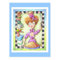 QUEEN OF TARTS POSTCARDS
