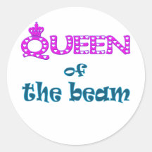 Queen of the Beam Sticker