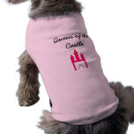 Queen of the Castle dog shirt