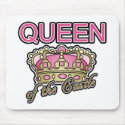 Queen of the Castle mousepads