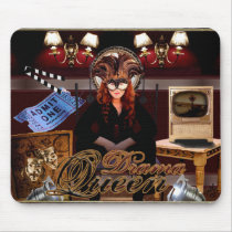 Queen of the Drama Montage mousepads