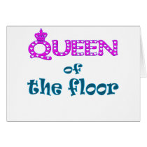 Queen of the Floor cards by KidSports Queen of the Floor cards