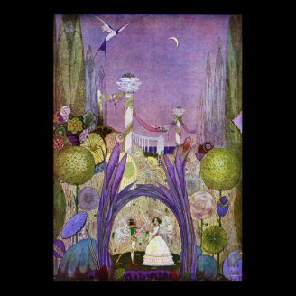 Queen of the Flowers from Thumbelina Print