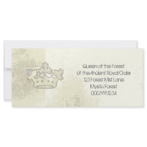 Queen of the Forest Custom Rack Card