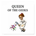 QUEEN of the geeks posters
