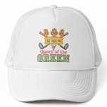 Queen of the Green Womens Golf Cap hats