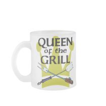 Queen of the Grill Coffee Mugs