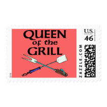 Queen of the Grill Postage