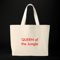 QUEEN of the Jungle bags