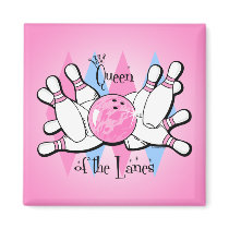 Queen of the Lanes Magnet