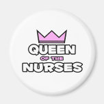 Queen of the Nurses Fridge Magnets