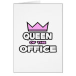 Queen of the Office Card