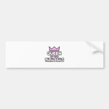 Queen of the Paralegals Bumper Sticker