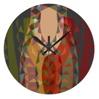 Queen of the Quilting Bee Round Wallclocks