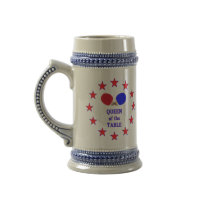 Queen of the Table Ping Pong Mugs