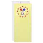 Queen of the Table Ping Pong Rack Card