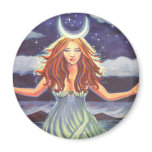 Queen Of The Tides - Goddess Art Magnet