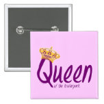 Queen of the Trailerpark Pinback Button