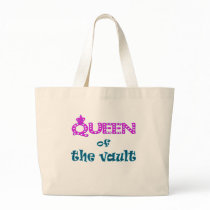 Queen of Vault Tote Bags