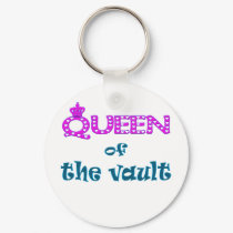 Queen of Vault keychains by KidSports Queen of Vault keychains