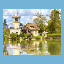 Queen’s Hamlet, Versailles, France, Print posters
