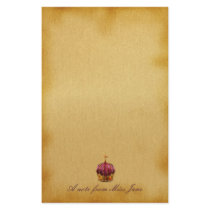 Queen Stationery by Houk Queen Stationery