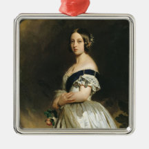 Queen Victoria  1842 Christmas Ornament