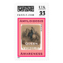 Queen Victoria, Amyloidosis Awareness postage by Palsy2001 Queen Victoria, Amyloidosis Awareness postage