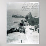 Queen Victoria on the French Coast Print