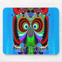 Queen VictOWLia Mouse Mats