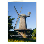 Queen Wilhelmina Windmill California Products Greeting Cards