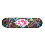 Queenie4ever Royal Tea Party Charm Skate Deck