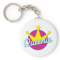 Queenie Rockabilly design Key Chains