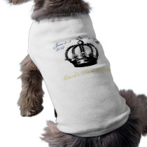Queens Diamond Jubilee 2012 Dog Shirt