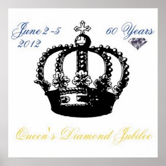 Queens Diamond Jubilee 2012 Poster