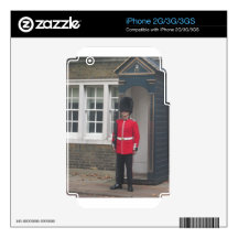 Queen's Guard iPhone 3G Decal