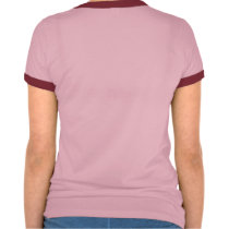 Queens of Chaos T-Shirt Pink Ringer by minimalg Queens of Chaos T-Shirt Pink Ringer