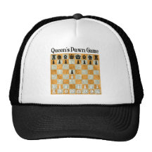 Queen's Pawn Game Trucker Hat