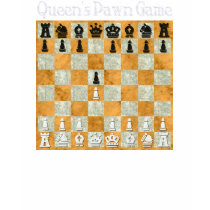 Queen's Pawn Game t-shirts by nakedzealot Queen's Pawn Game t-shirts