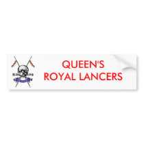 Queens Royal Lancers bumper stickers by ukarmy Queens Royal Lancers bumper stickers